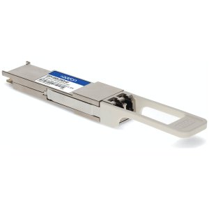 MSA and TAA 100GBase-DWDM 100GHz PAM4 QSFP28 Transceiver (SMF, 1556.55nm, 80km (w/EDFA/DCM), LC, DOM)