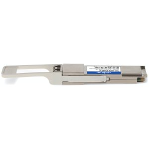 MSA and TAA 100GBase-DWDM 100GHz PAM4 QSFP28 Transceiver (SMF, 1556.55nm, 80km (w/EDFA/DCM), LC, DOM)