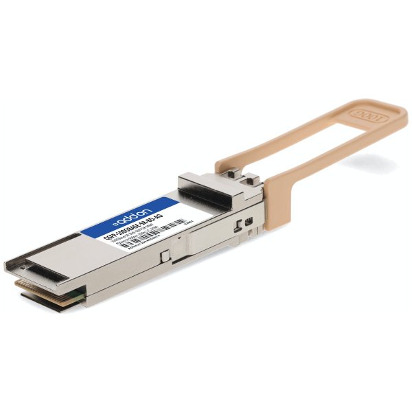 MSA and TAA Compliant 100GBase-SR Bidi QSFP28 Transceiver, MMF, 832nm to 918nm, 100m, LC, DOM