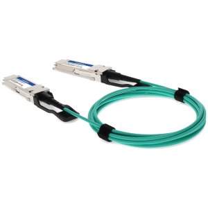 MSA and TAA Compliant 200GBase-AOC QSFP56 to QSFP56 Active Optical Cable (850nm, MMF, 4m)