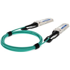 MSA and TAA Compliant 200GBase-AOC QSFP56 to QSFP56 Active Optical Cable (850nm, MMF, 4m)