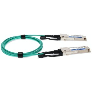 MSA and TAA Compliant 200GBase-AOC QSFP56 to QSFP56 Active Optical Cable (850nm, MMF, 4m)