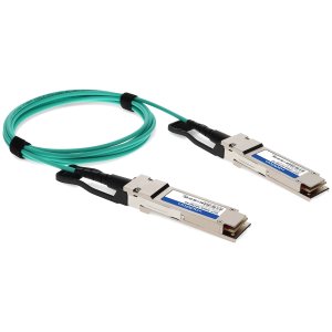 MSA and TAA Compliant 200GBase-AOC QSFP56 to QSFP56 Active Optical Cable (850nm, MMF, 4m)