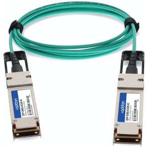 MSA and TAA Compliant 200GBase-AOC QSFP56 to QSFP56 Active Optical Cable (850nm, MMF, 6m)