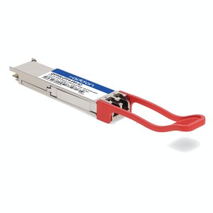 MSA and TAA OTU-4-ER4 100GbE Dual-Rate QSFP28 Transceiver (SMF, 1295nm to 1309nm, 40km, LC, DOM)