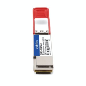 MSA and TAA OTU-4-ER4 100GbE Dual-Rate QSFP28 Transceiver (SMF, 1295nm to 1309nm, 40km, LC, DOM)