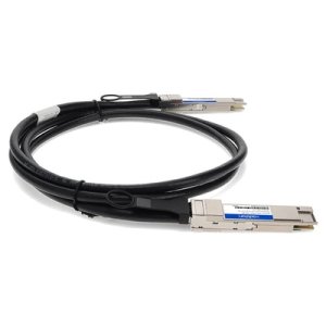 MSA and TAA Compliant 200GBase-CU QSFPDD Direct Attach Cable (Passive Twinax, 2.5m)