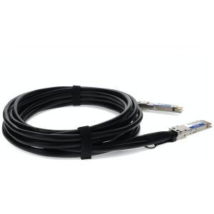 MSA and TAA Compliant 200GBase-CU QSFPDD Direct Attach Cable (Passive Twinax, 3m)