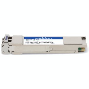 RAD QSFPP-1D Compatible TAA Compliant 40GBase-LR4 QSFP+ Transceiver (SMF, 1270nm to 1330nm, 10km, LC, DOM)