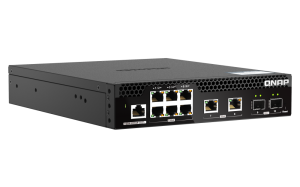 QNAP QSW-M2106R-2S2T network switch Managed L2 10G Ethernet (100/1000/10000) 1U Black