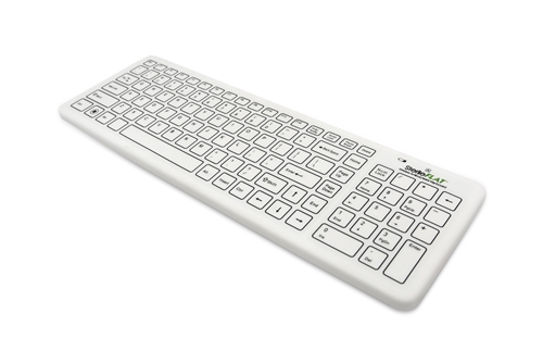 SterileFlat Antibacterial Medical Keyboard - Wireless / USB