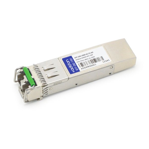 AddOn Networks SFP-10G-LR80-43.73-AO network transceiver module Fiber optic 10000 Mbit/s SFP+ 1528.77 nm