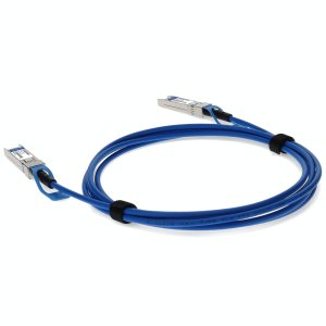 MSA and TAA Compliant 10GBase-CU SFP+ Blue Direct Attach Cable (Passive Twinax, 1.5m)