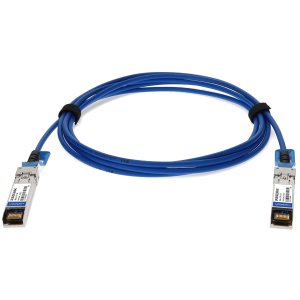 MSA and TAA Compliant 10GBase-CU SFP+ Blue Direct Attach Cable (Passive Twinax, 1.5m)