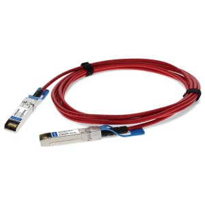 MSA and TAA Compliant 10GBase-CU SFP+ Red Direct Attach Cable (Passive Twinax, 1.5m)