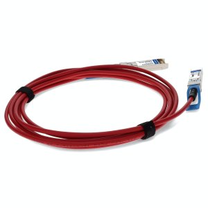 MSA and TAA Compliant 10GBase-CU SFP+ Red Direct Attach Cable (Passive Twinax, 1.5m)