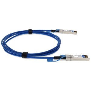 MSA and TAA Compliant 10GBase-CU SFP+ Direct Attach Cable (Passive Twinax, Blue, 5m)