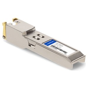 GLC-T-10G Compatible TAA Compliant 100/1000/10000Base-TX SFP+ Transceiver (Copper, 30m, RJ-45)