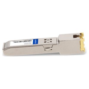 GLC-T-10G Compatible TAA Compliant 100/1000/10000Base-TX SFP+ Transceiver (Copper, 30m, RJ-45)