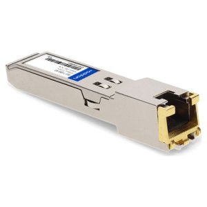 GLC-T-10G Compatible TAA Compliant 100/1000/10000Base-TX SFP+ Transceiver (Copper, 30m, RJ-45)