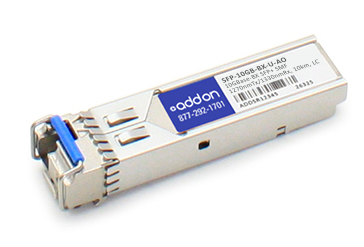 AddOn Networks SFP-10GB-BX-U-AO network transceiver module Fiber optic 10000 Mbit/s SFP+