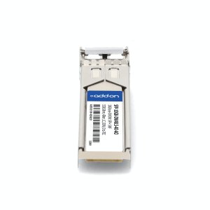 MSA and TAA Compliant 10GBase-DWDM 50GHz SFP+ Transceiver (SMF, 1538.58nm, 40km, LC, DOM)