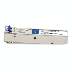 MSA and TAA100Base-LX/1000Base-LX SFP Transceiver (SMF, 1310nm, 10km, LC, DOM)