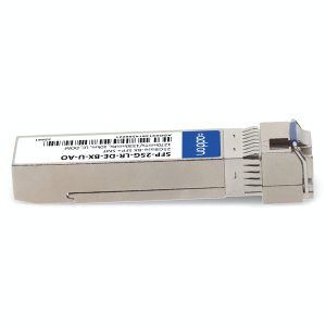 Dell SFP-25G-LR-DE-BX-U Compatible TAA 25GBase-BX SFP28 Transceiver (SMF, 1270nmTx/1330nmRx, 10km, LC, DOM)