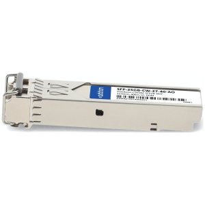 MSA and TAA Compliant 25GBase-CWDM SFP28 Transceiver, SMF, 1270nm, 40km, LC, DOM