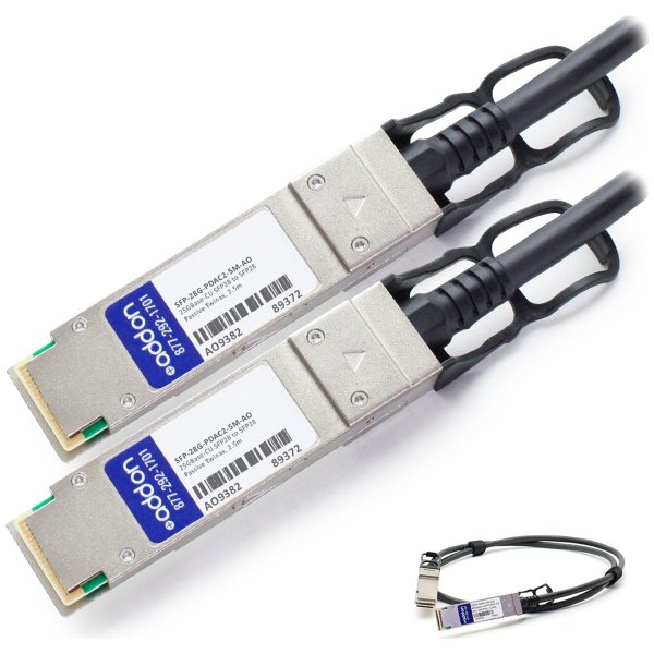 AddOn Networks MSA and TAA Compliant 25GBase-CU SFP28 Direct Attach Cable (Passive Twinax, 2.5m)