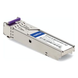 SFP-GE-LX-SM1310-BIDI-I Compatible TAA 1000Base-BX SFP Transceiver