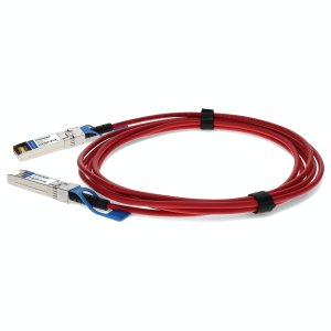 Cisco SFP-H10GB-CU4M Compatible TAA Compliant 10GBase-CU SFP+ to SFP+ Direct Attach Cable Red (Passive Twinax, 4m)