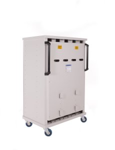 Compucharge Tabcharge 32 - Storage & charging trolley for up to 32 laptops with 2 x 2 way EPMs Electronic Power Management. Includes 2 user keys additional / replacment keys can be ordered using part code 64003. Supplied by Hypertec.