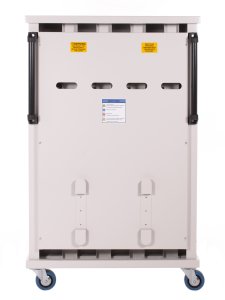 Compucharge Tabcharge 32 - Storage & charging trolley for up to 32 laptops with 2 x 2 way EPMs Electronic Power Management. Includes 2 user keys additional / replacment keys can be ordered using part code 64003. Supplied by Hypertec.