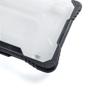 Techair TACHS003 Protective Hard Shell case for Lenovo 500e/500w/300e/300w Chromebook 3rd Gen (2-in-1), 11.6 black/clear