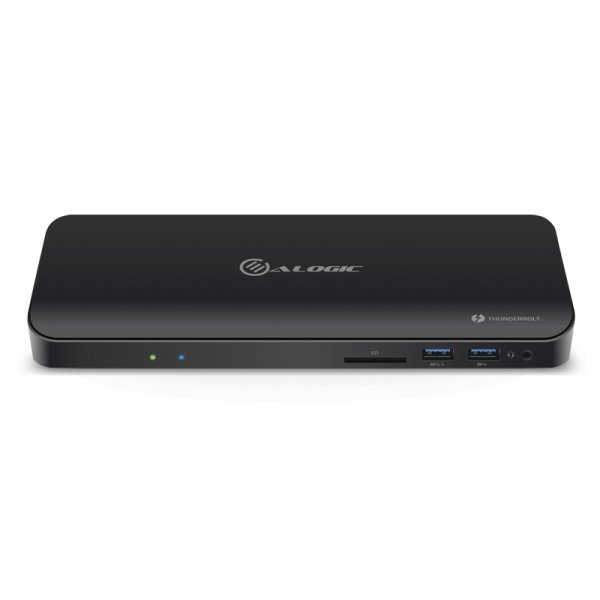 ALOGIC ThunderBolt 3.0 Docking Station with 4K Support & Power Delivery-Black