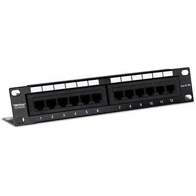 Trendnet TC-P12C5E patch panel