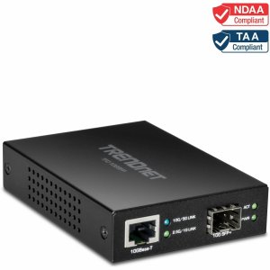 TrendNet TI-B541 5-Port Industrial Gigabit PoE++ Powered DIN-Rail Switch with PoE Pass Through