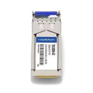 Infinera TRX100084 Compatible TAA 1000Base-BX SFP Transceiver (SMF, 1310nmTx/1490nmRx, 60km, LC, DOM, -40 to 85C)