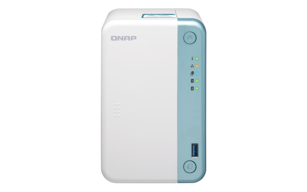 QNAP TS-251D NAS Tower Intel® Celeron® J4005 2 GB DDR4 QNAP QTS White