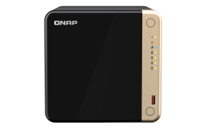 QNAP TS-464 NAS Tower Intel® Celeron® N5095 8 GB DDR4 QNAP QTS Black