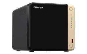 QNAP TS-464 NAS Tower Intel® Celeron® N5095 8 GB DDR4 QNAP QTS Black