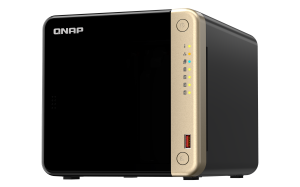 QNAP TS-464 NAS Tower Intel® Celeron® N5095 8 GB DDR4 QNAP QTS Black