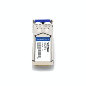 Intel TXN22120-40 Compatible TAA 1000Base-EX SFP Transceiver (SMF, 1310nm, 40km, LC, DOM)