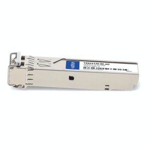 Intel TXN22120-80 Compatible TAA 1000Base-ZX SFP Transceiver (SMF, 1550nm, 80km, LC, DOM)