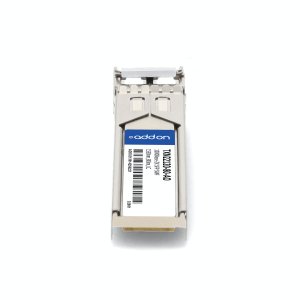 Intel TXN22120-80 Compatible TAA 1000Base-ZX SFP Transceiver (SMF, 1550nm, 80km, LC, DOM)