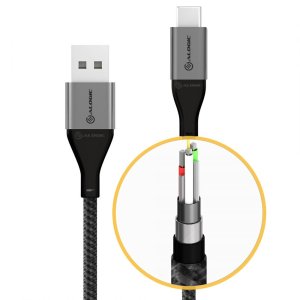 ALOGIC ULCA203-SGR USB cable USB 2.0 3 m USB A USB C Grey