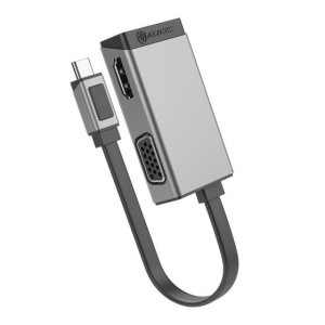 ALOGIC ULCVGHD-SGR laptop dock/port replicator USB 3.2 Gen 1 (3.1 Gen 1) Type-C Silver