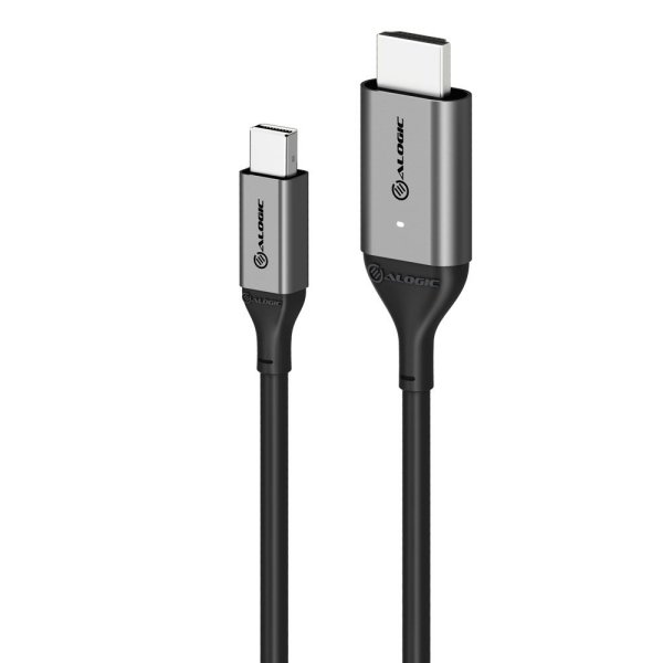 HDMI - Mini DisplayPort, M/M, 3840 x 2160px, 60 Hz, 2 m