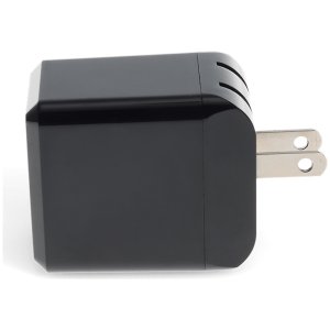 Wall Plug to USB 3.1 Type (C) 5V at 3A, 9V at 2A, or 12V at 1.5A 18W total for US Black